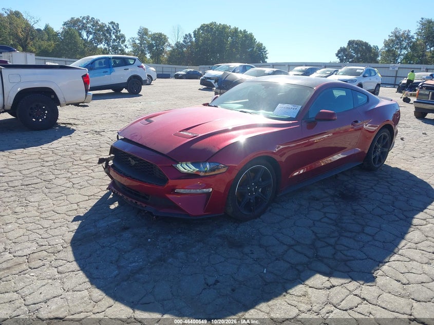 2019 Ford Mustang Ecoboost, Front End, IAAI, VIN 1FA6P8TH4K5124192 — photo 2