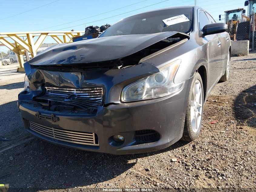 2009 Nissan Maxima 3.5 S, Удар спереду, IAAI, VIN 1N4AA51E99C806090 — фото 2