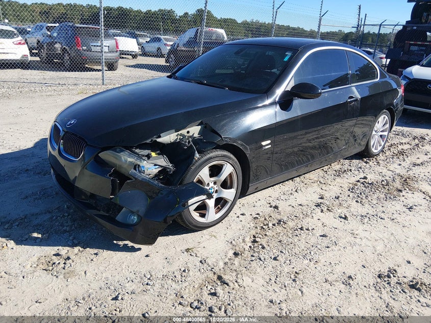 2009 BMW 328I xDrive, Front End, IAAI, VIN WBAWC33579PU83501 — photo 2