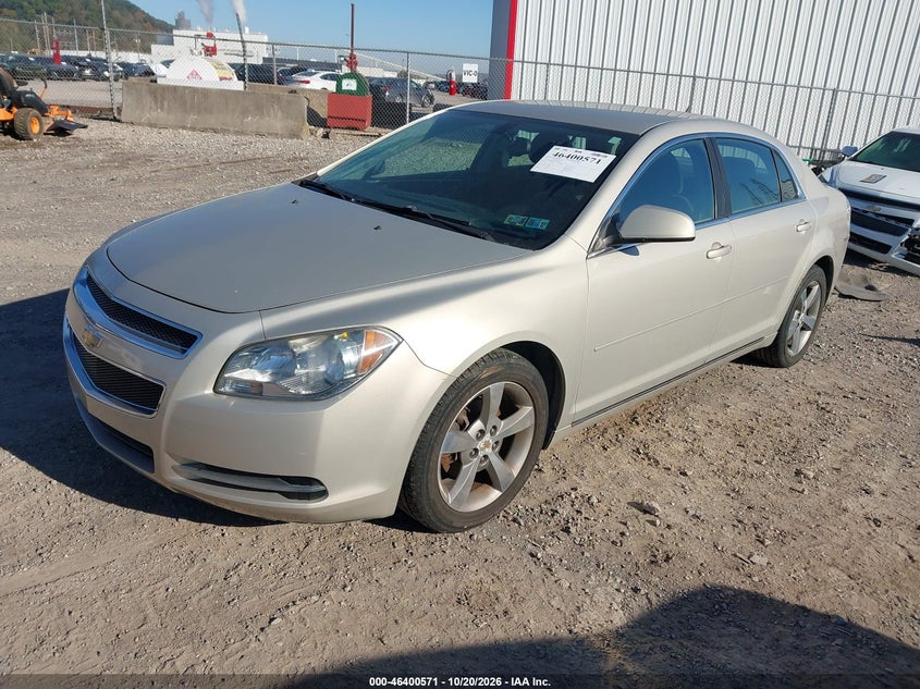 2011 Chevrolet Malibu 1Lt, Right Front, IAAI, VIN 1G1ZC5E13BF136189 — photo 2