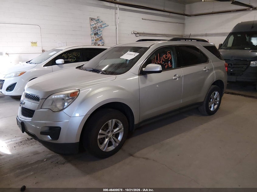 2014 Chevrolet Equinox 1Lt, Обычный износ, IAAI, VIN 1GNALBEK9EZ112811 — фото 2