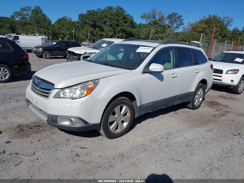 Vin: 4s4brbkc8b3380736, lot: 46900941, subaru outback 2.5i limited 20112