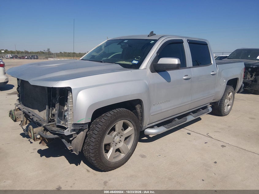 2016 Chevrolet Silverado 1500 1Lt, Удар спереду, IAAI, VIN 3GCPCREC2GG288669 — фото 2