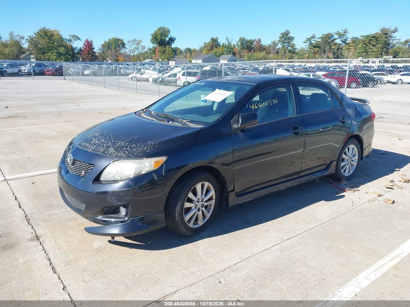 2010 Toyota Corolla S, Normal Wear & Tear, IAAI, VIN 1NXBU4EE0AZ368371 — photo 2