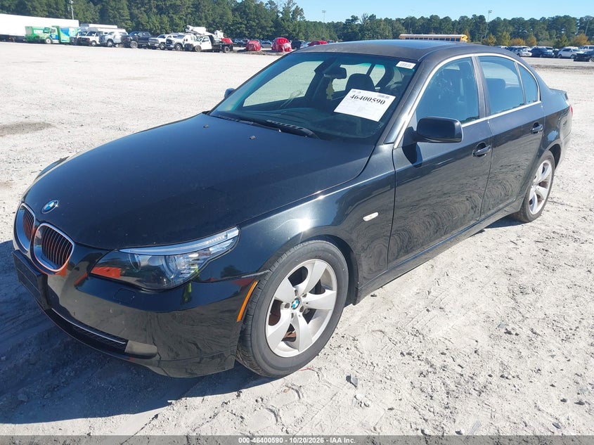 BMW 528I 2008 VIN WBANU53528CT03853