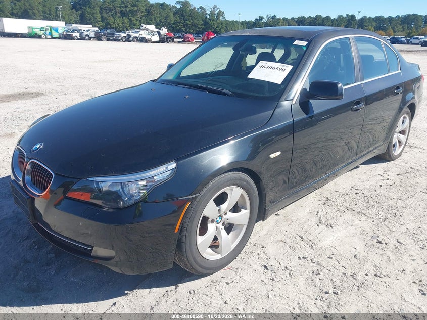 BMW 528I 2008 VIN WBANU53528CT03853