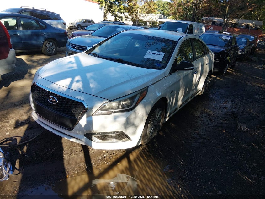 Vin: kmhe24l16ga014710, lot: 46900962, hyundai sonata hybrid se 20162