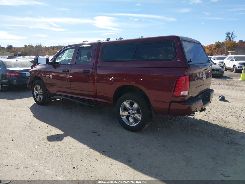 Vin: 1c6rr7ft5js348428, lot: 46900983, ram 1500 express  4x4 6'4 box 20183