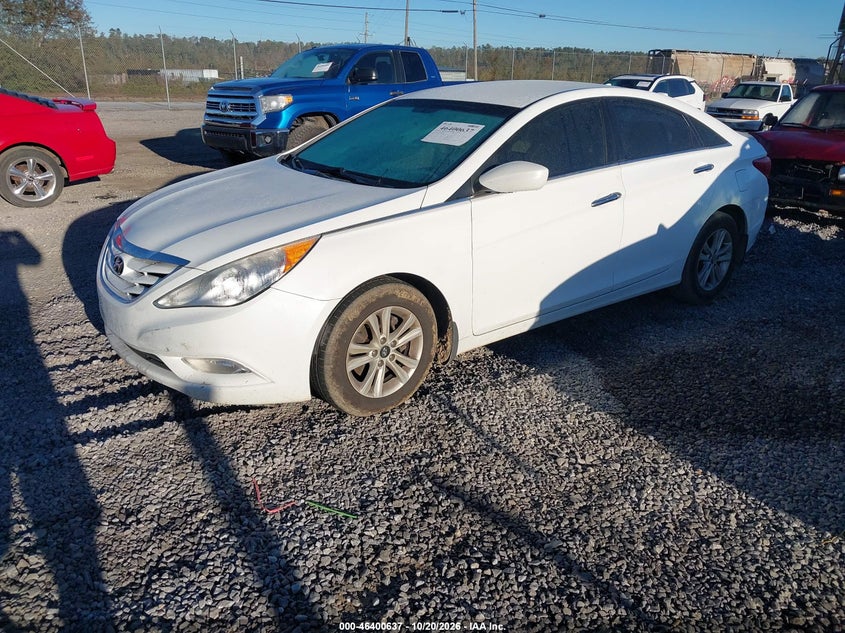 2013 Hyundai Sonata Gls, Обычный износ, IAAI, VIN 5NPEB4AC3DH716268 — фото 2