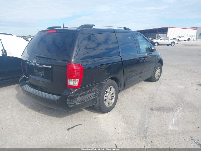 Vin: kndmg4c76c6426581, lot: 46901029, kia sedona lx 20124