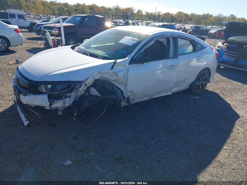 Vin: 2hgfc2f87lh551361, lot: 46901037, honda civic sport 20202