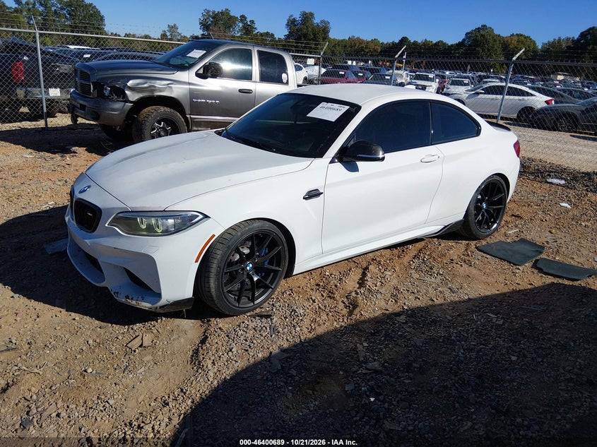 Vin: wbs1h9c33hv887768, lot: 46901047, bmw m2 20172
