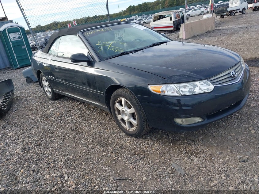 2002 Toyota Camry Solara Sle V6