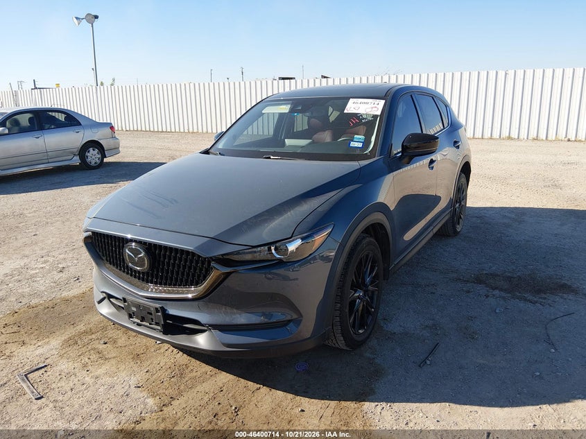 Vin: jm3kfacm2m0422330, lot: 46901072, mazda cx-5 carbon edition 20212