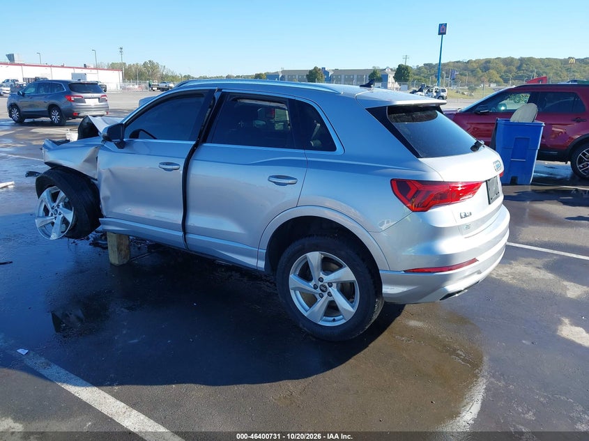 Vin: wa1aucf34m1129168, lot: 46901089, audi q3 premium 40 tfsi quattro tiptronic 20213