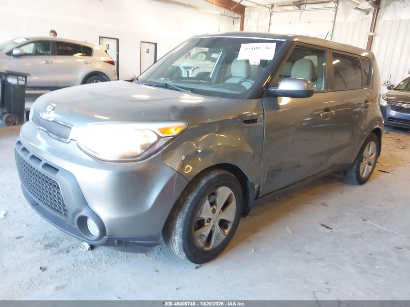 Vin: kndjn2a26f7231051, lot: 46901104, kia soul 20152