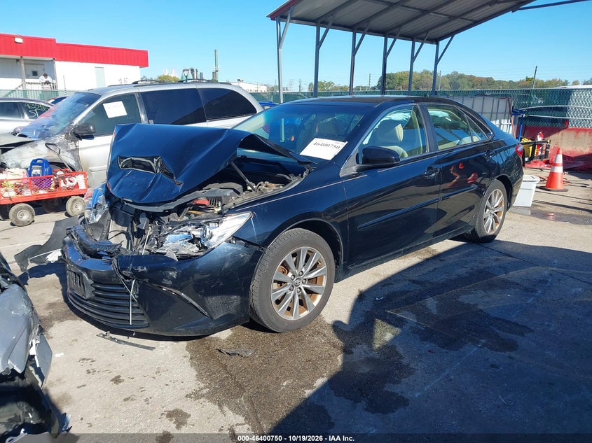 2017 Toyota Camry Xle, Front End, IAAI, VIN 4T1BF1FK0HU797551 — photo 2