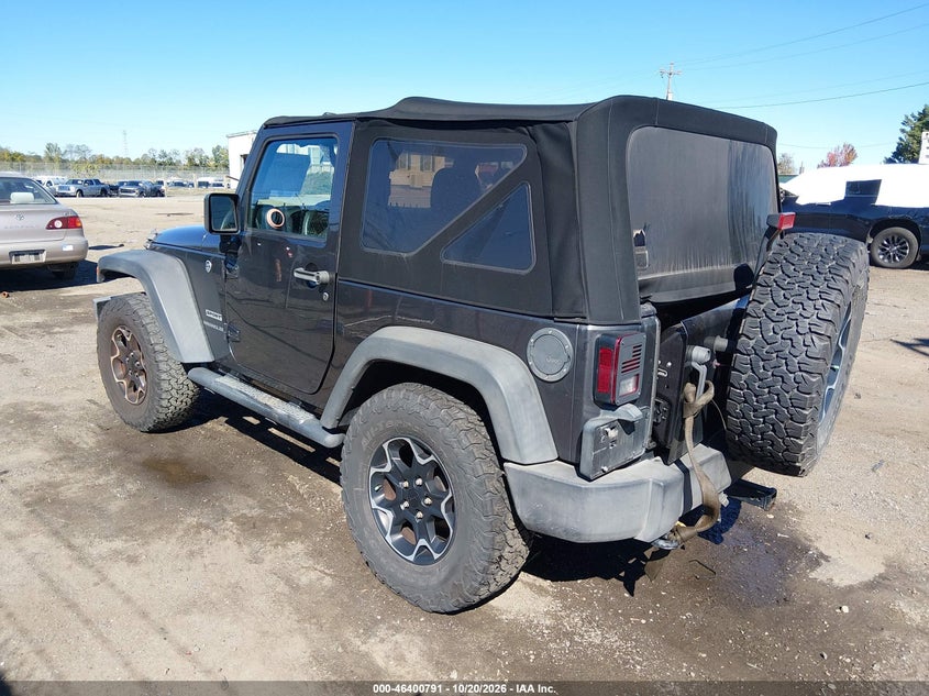 Vin: 1c4ajwag9gl344242, lot: 46901149, jeep wrangler sport 20163