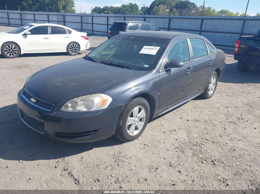 2009 Chevrolet Impala Lt, Обычный износ, IAAI, VIN 2G1WT57K991295714 — фото 2