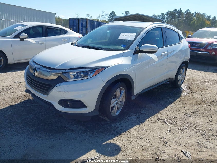 2019 Honda Hr-V Ex, Rear, IAAI, VIN 3CZRU5H51KM722483 — photo 2