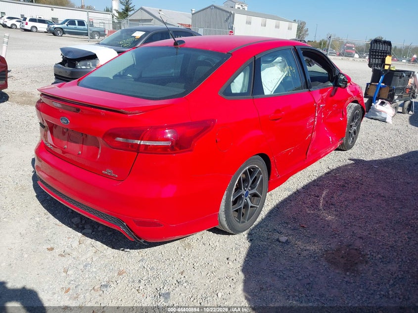 Vin: 1fadp3f28gl403844, lot: 46901252, ford focus se 20164