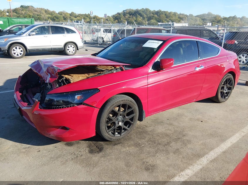 2009 Honda Accord 3.5 Ex-L, Front End, IAAI, VIN 1HGCS22889A002075 — photo 2