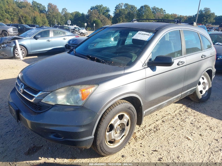 2011 Honda Cr-V Lx, Обычный износ, IAAI, VIN 5J6RE4H37BL030879 — фото 2