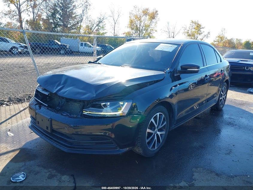 Vin: 3vwdb7aj2hm245352, lot: 46901355, volkswagen jetta 1.4t se 20172