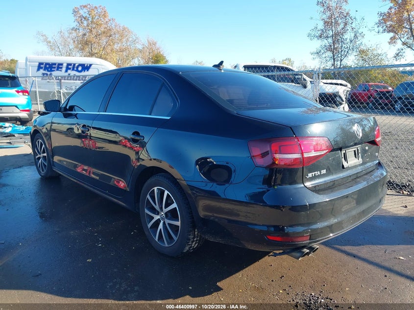 Vin: 3vwdb7aj2hm245352, lot: 46901355, volkswagen jetta 1.4t se 20173