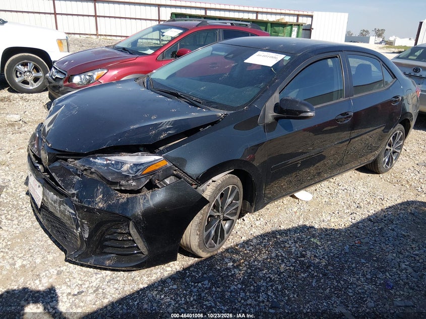 Vin: 5yfburhe9hp648603, lot: 46901364, toyota corolla se 20172
