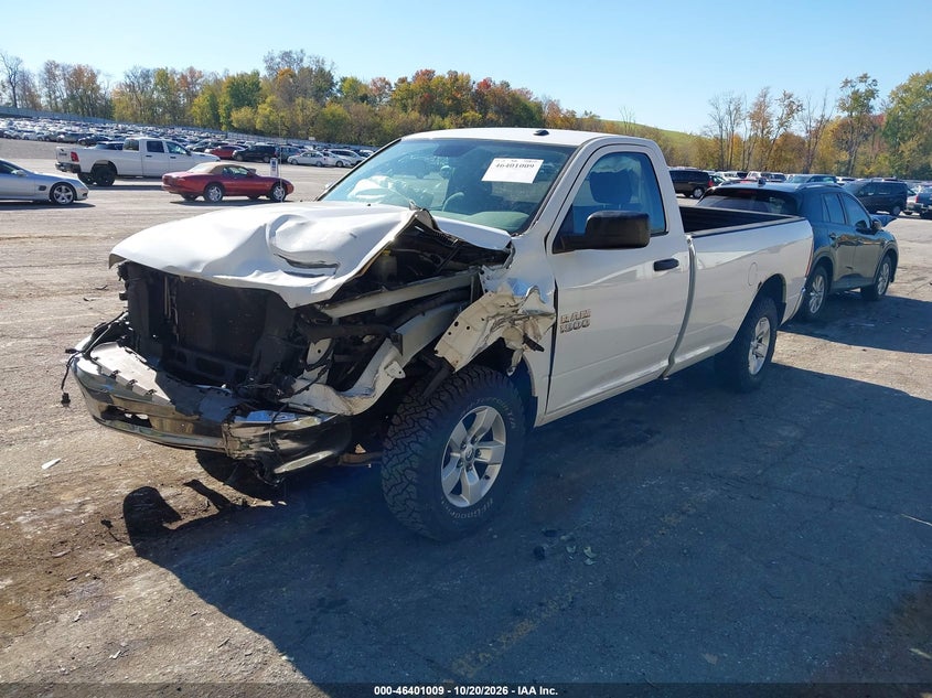 Vin: 3c6jr7dt5fg533013, lot: 46901367, ram 1500 tradesman 20152
