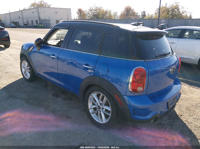 MINI COOPER S COUNTRYMAN 2012 VIN WMWZC5C53CWL58081