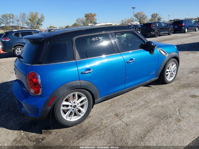 MINI COOPER S COUNTRYMAN 2012 VIN WMWZC5C53CWL58081