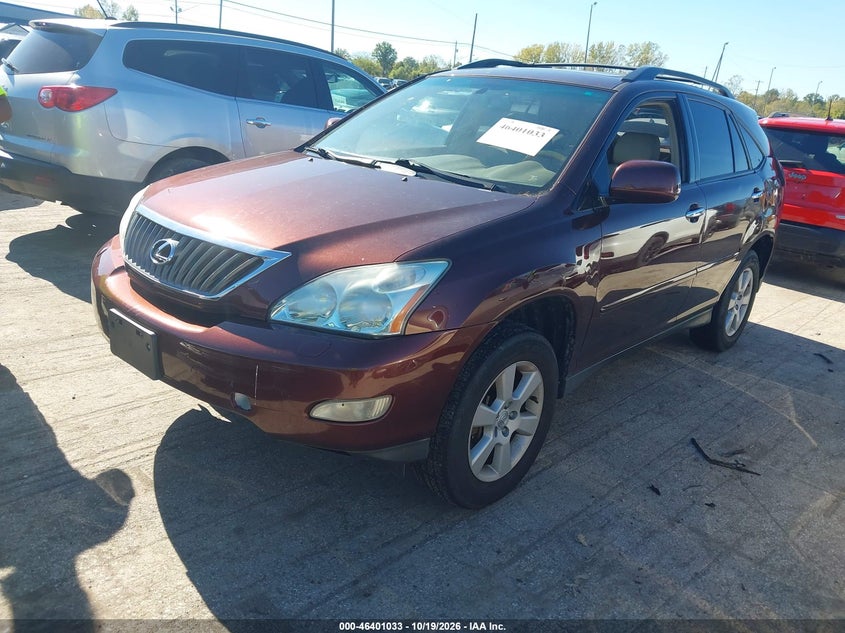 2008 Lexus Rx 350, Лівий бік, IAAI, VIN JTJHK31U782850690 — фото 2