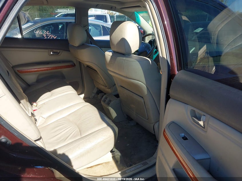 LEXUS RX 350 2008 VIN JTJHK31U782850690