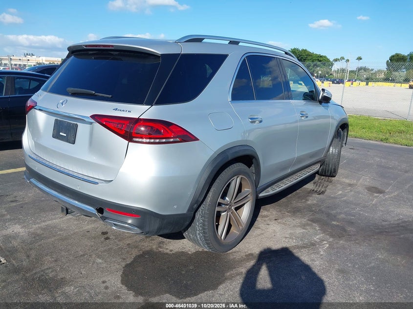 Vin: 4jgfb4kb9la089619, lot: 46901397, mercedes-benz gle 350 4matic 20204
