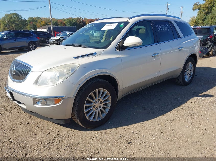 Vin: 5gakrcedxcj423504, lot: 46901407, buick enclave leather 20122