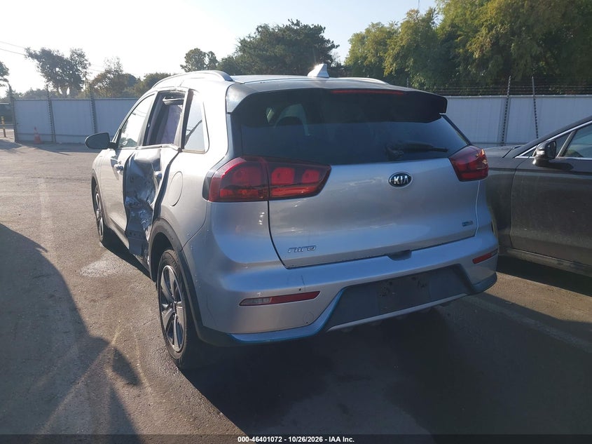 Vin: kndcm3ld6k5232285, lot: 46901430, kia niro plug-in hybrid lx 20193