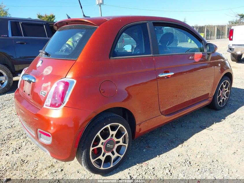 2012 FIAT 500 SPORT · Фото 4