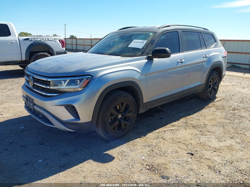 Vin: 1v2ap2ca7mc503835, lot: 46901457, volkswagen atlas 2.0t s 20212