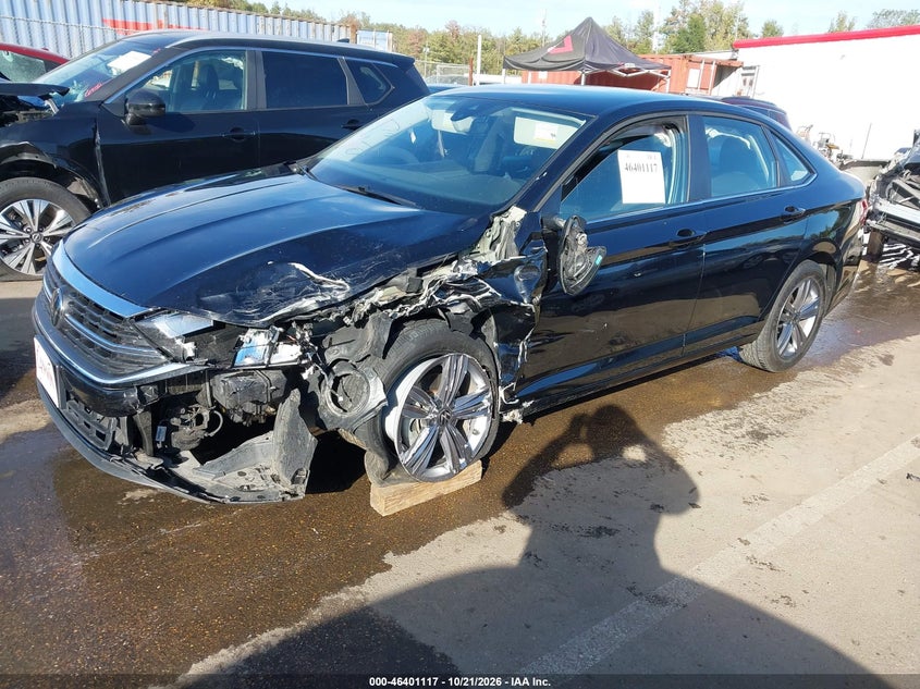 2024 Volkswagen Jetta 1.5T Se, Оба бока, IAAI, VIN 3VWEM7BUXRM052777 — фото 2