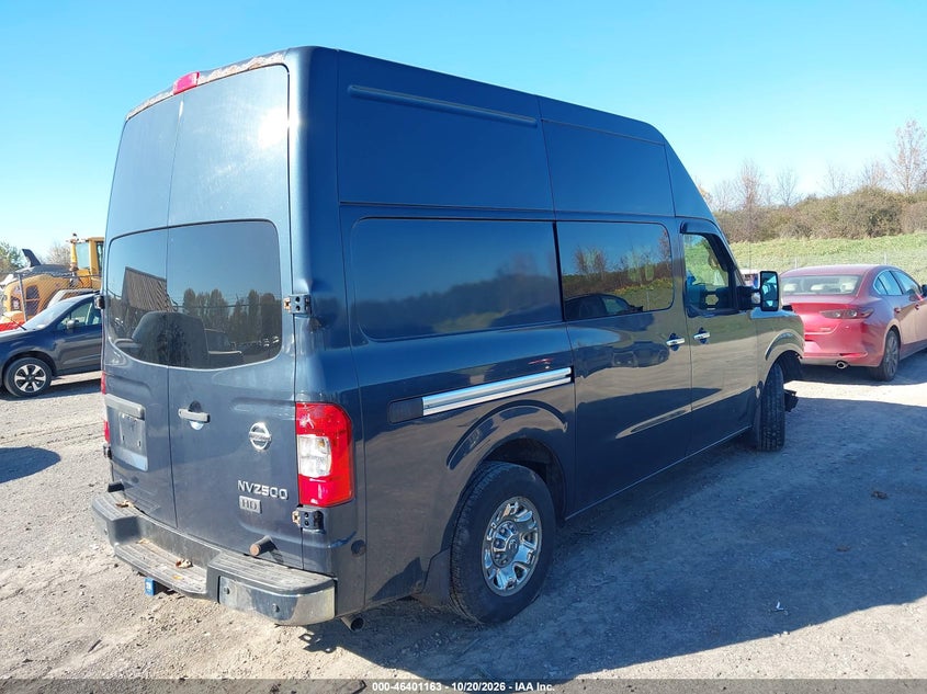 Vin: 1n6af0ly5gn807645, lot: 46901520, nissan nv cargo nv2500 hd s v8/sl v8/sv v8 20164