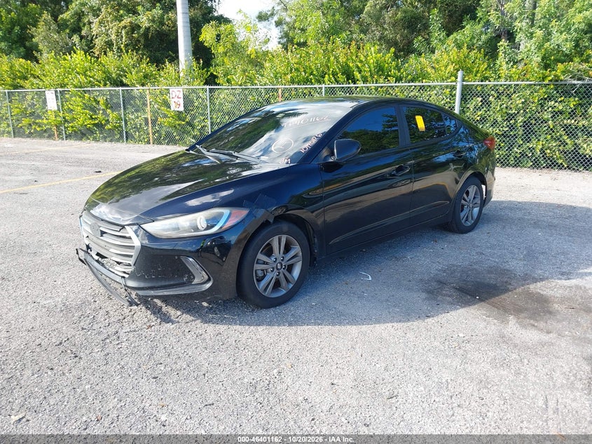 Vin: kmhd84lf5hu237276, lot: 46901521, hyundai elantra value edition 20172
