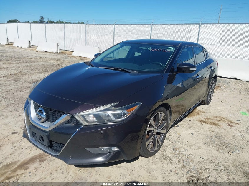 2017 Nissan Maxima 3.5 Platinum/3.5 S/3.5 Sl/3.5 Sr/3.5 Sv, Normal Wear & Tear, IAAI, VIN 1N4AA6AP1HC383849 — photo 2