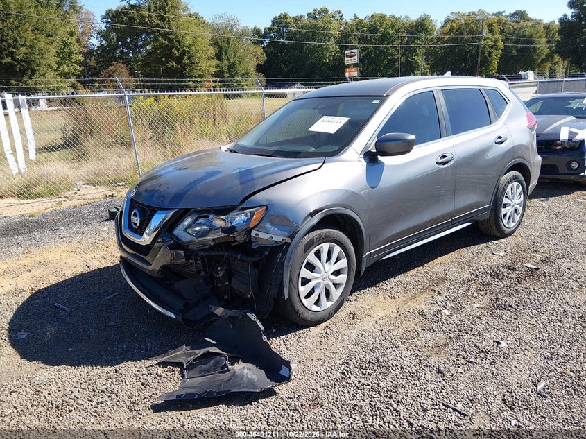 Vin: 5n1at2mt3hc744743, lot: 46901569, nissan rogue s 20172