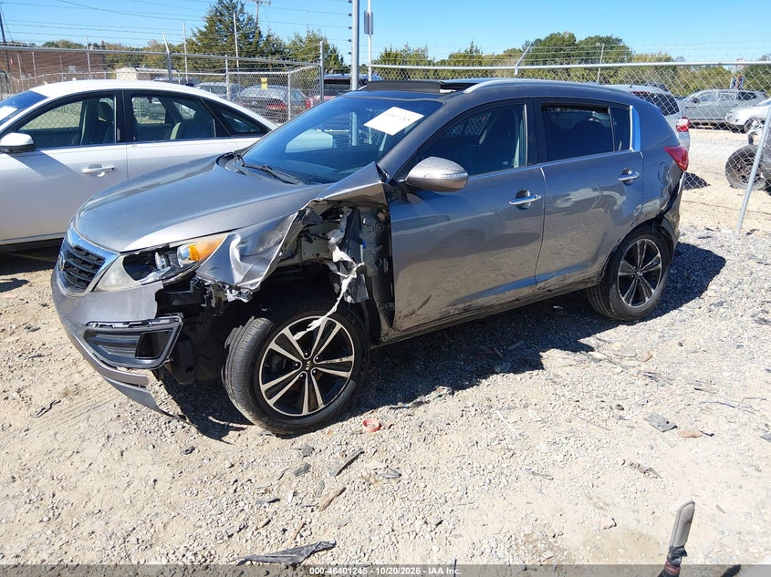 2016 Kia Sportage Sx, All Over, IAAI, VIN KNDPC3A61G7806831 — photo 2