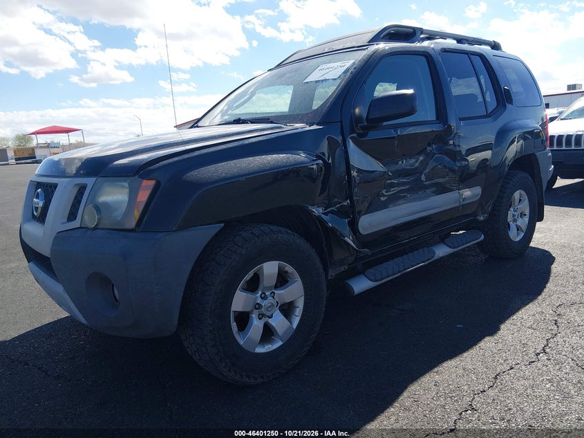 2011 Nissan Xterra S, Левый бок, IAAI, VIN 5N1AN0NW8BC518289 — фото 2