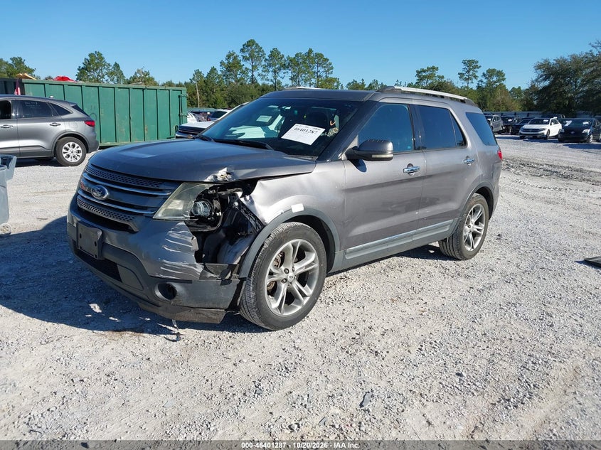 2012 Ford Explorer Limited, Left Front, IAAI, VIN 1FMHK7F86CGA95271 — photo 2
