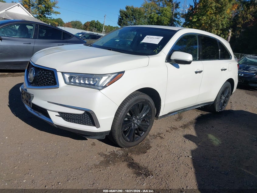 Vin: 5fryd4h57hb011510, lot: 46901648, acura mdx technology package 20172