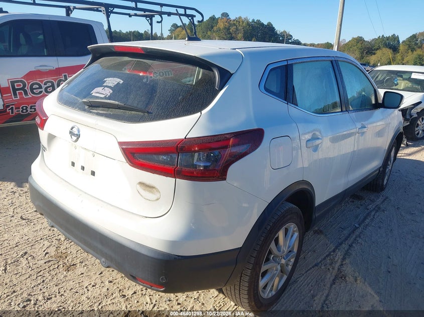 Vin: jn1bj1av5mw301987, lot: 46901656, nissan rogue sport s fwd xtronic cvt 20214